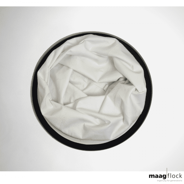 Bolsa de filtro de polvo con anillo de soporte Dustomat