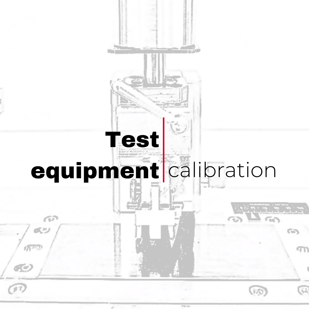 Test equipment calibration